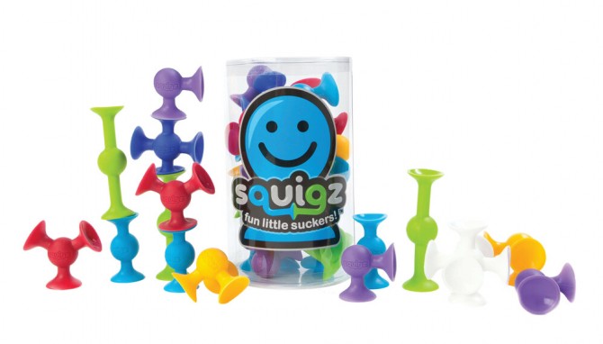 Klocki Przyssawki Squigz Fat Brain Toys
